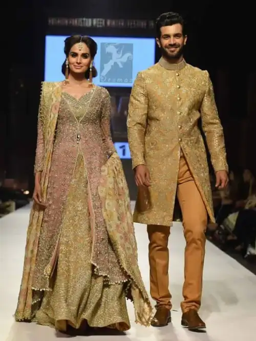 Multiple Color Designer Wear Bridal Blouse, Jacket, Lehenga and Embroidered Dupatta