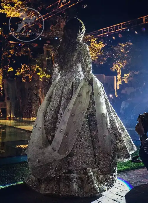 Almond Frock Embroidered Palazzo