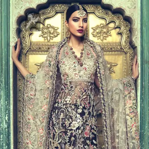 Green Mist Dupatta Body Steel Gray Shirt