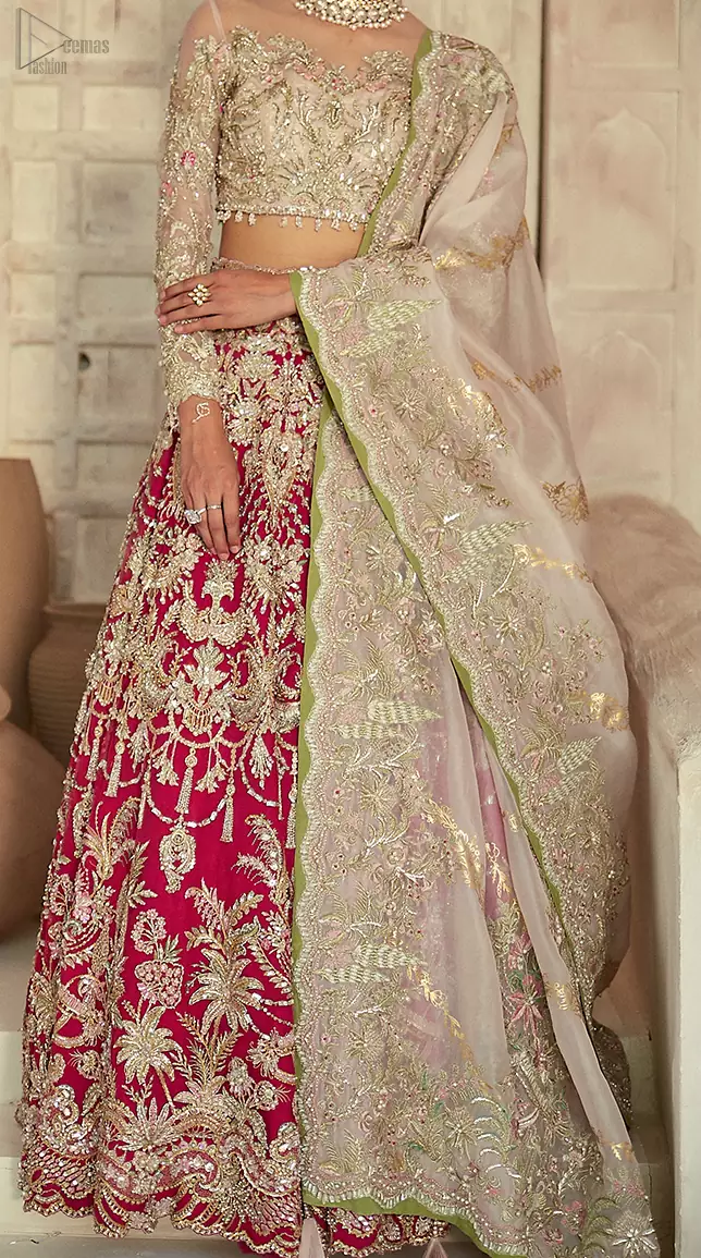 Buy online Banarasi Lehenga Choli With Dupatta Set from ethnic wear for  Women by Krisio for ₹1899 at 68% off | 2024 Limeroad.com