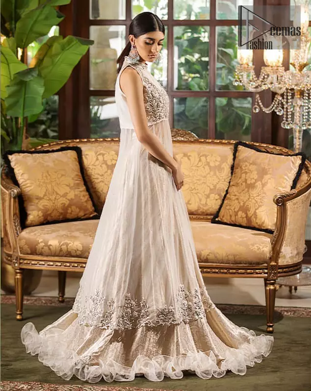 Bridal long frock on sale