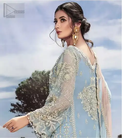 Intricate details, flamboyant silhouettes and mastery of colour are what makes this dress stand out from the rest. This is