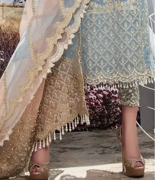 Intricate details, flamboyant silhouettes and mastery of colour are what makes this dress stand out from the rest. This is