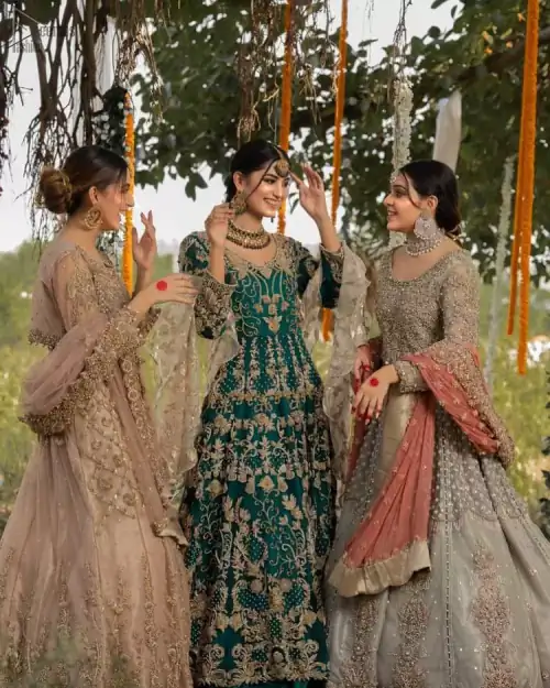 The new season is all about making a statement. Unique craftsmanship and detailed embellishments bring heavenly hued gossamer fabrics to