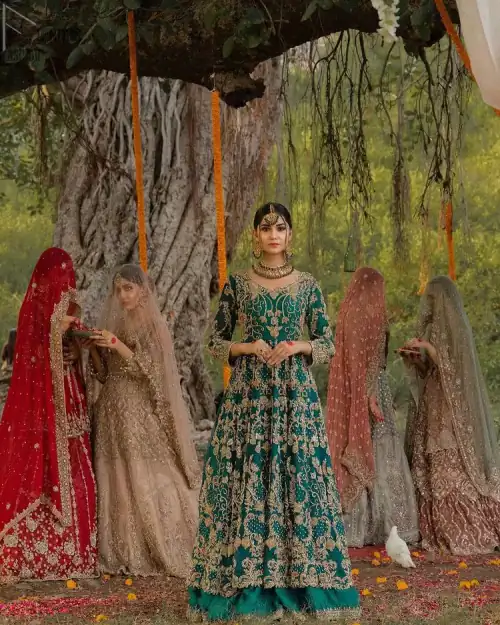 The new season is all about making a statement. Unique craftsmanship and detailed embellishments bring heavenly hued gossamer fabrics to