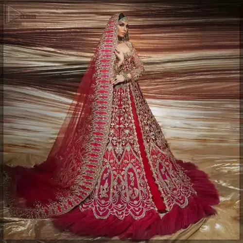 A bride wants to feel as beautiful as she is on her special day, and knowing that our Lehenga was