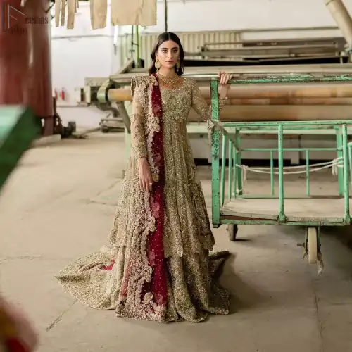 Intricate details, flamboyant silhouettes, and mastery of colour are what makes this dress stand out from the rest. This is