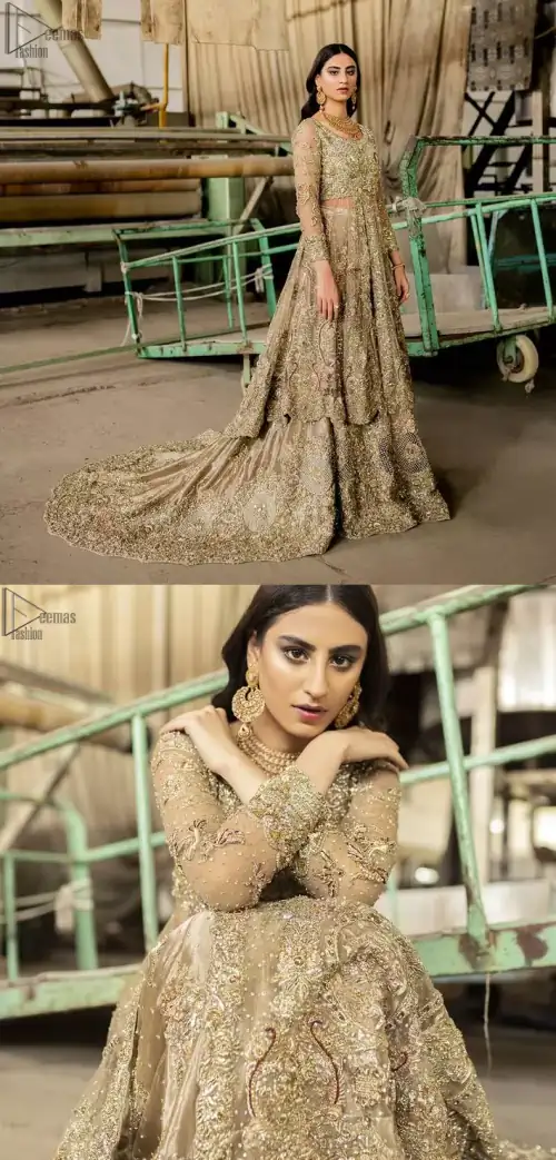 Intricate details, flamboyant silhouettes, and mastery of colour are what makes this dress stand out from the rest. This is