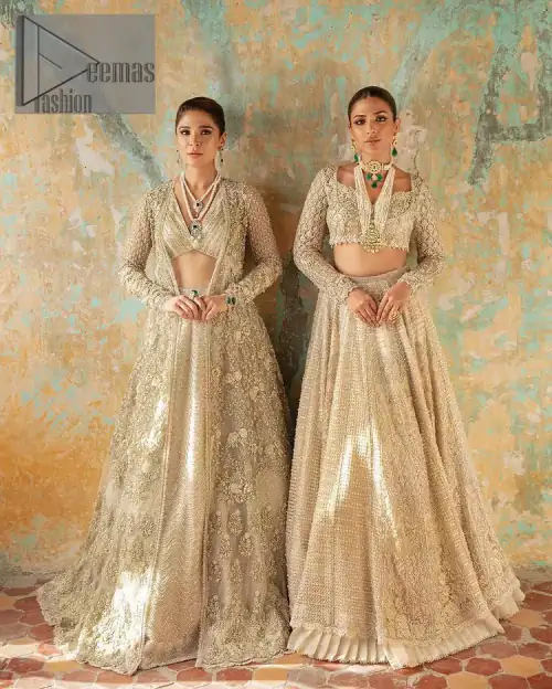 On a magical ivory afternoon, the sun reflects her radiance, the wind mimics her gaze. Starting this ivory article with