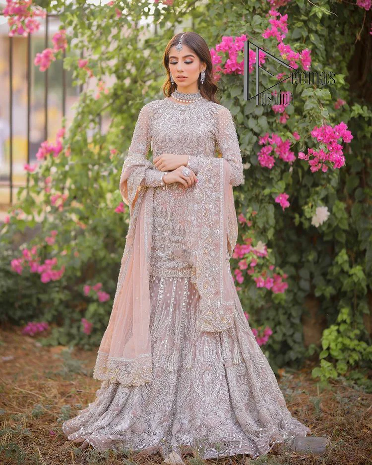 Classy Pakistani Bridal Lehenga with Long Shirt #BS27 - SMALL | Bruid,  Bruidslehenga, Bruidsjurk