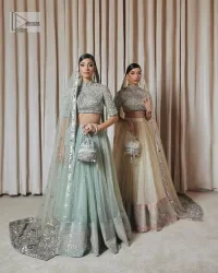Off White Blouse – Flare Lehenga n Dupatta - Image 3