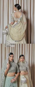 Off White Blouse – Flare Lehenga n Dupatta - Image 7