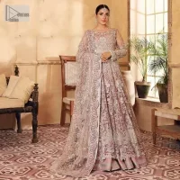 Tea Pink Scalloped Maxi – Sharara n Dupatta - Image 3