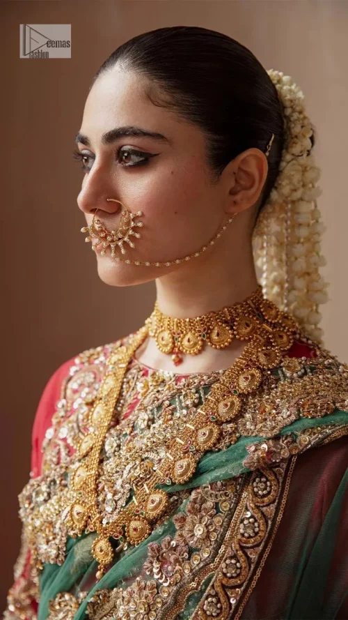 Multiple Colour Maxi – Sky Blue Lehenga n Green Dupatta