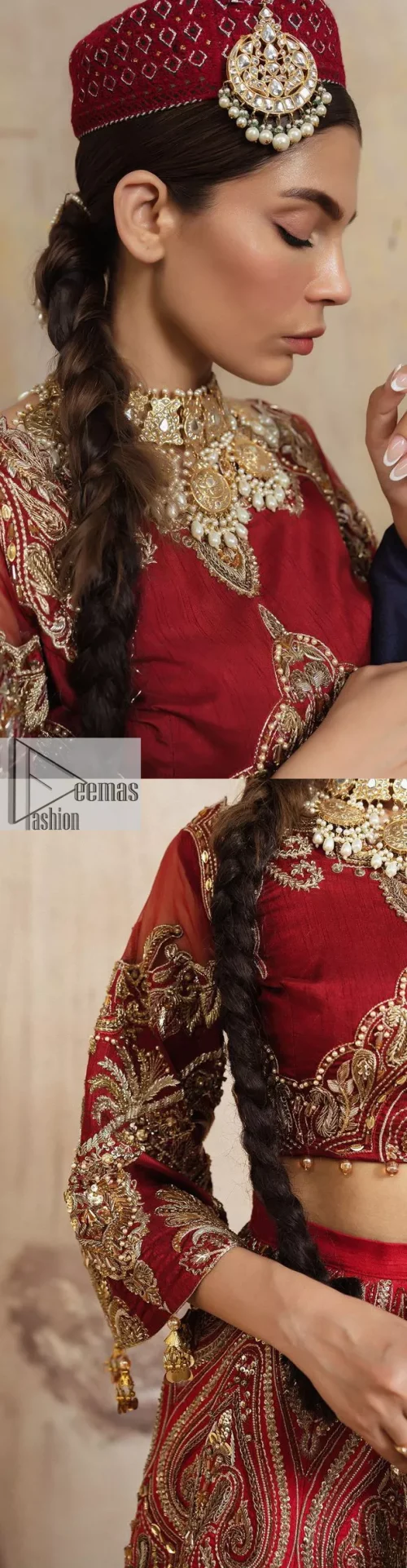 Bold, edgy, and wrapped in glamour. Deep red is the colour of love and affection and the most traditional and