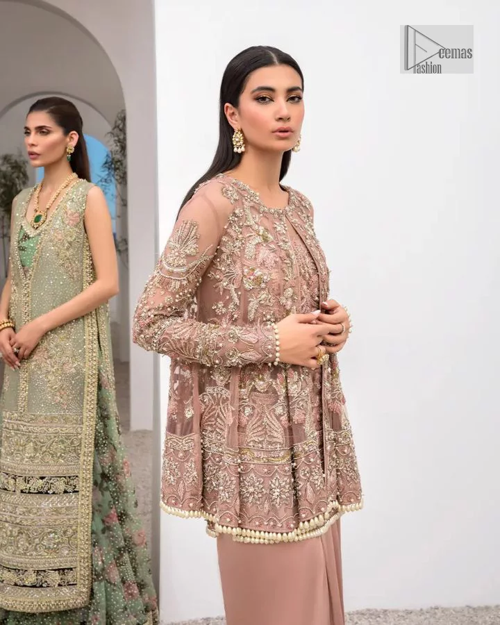Gown Style Open Shirt | Designer party wear dresses, Pakistani fancy  dresses, Bridal dress fashion