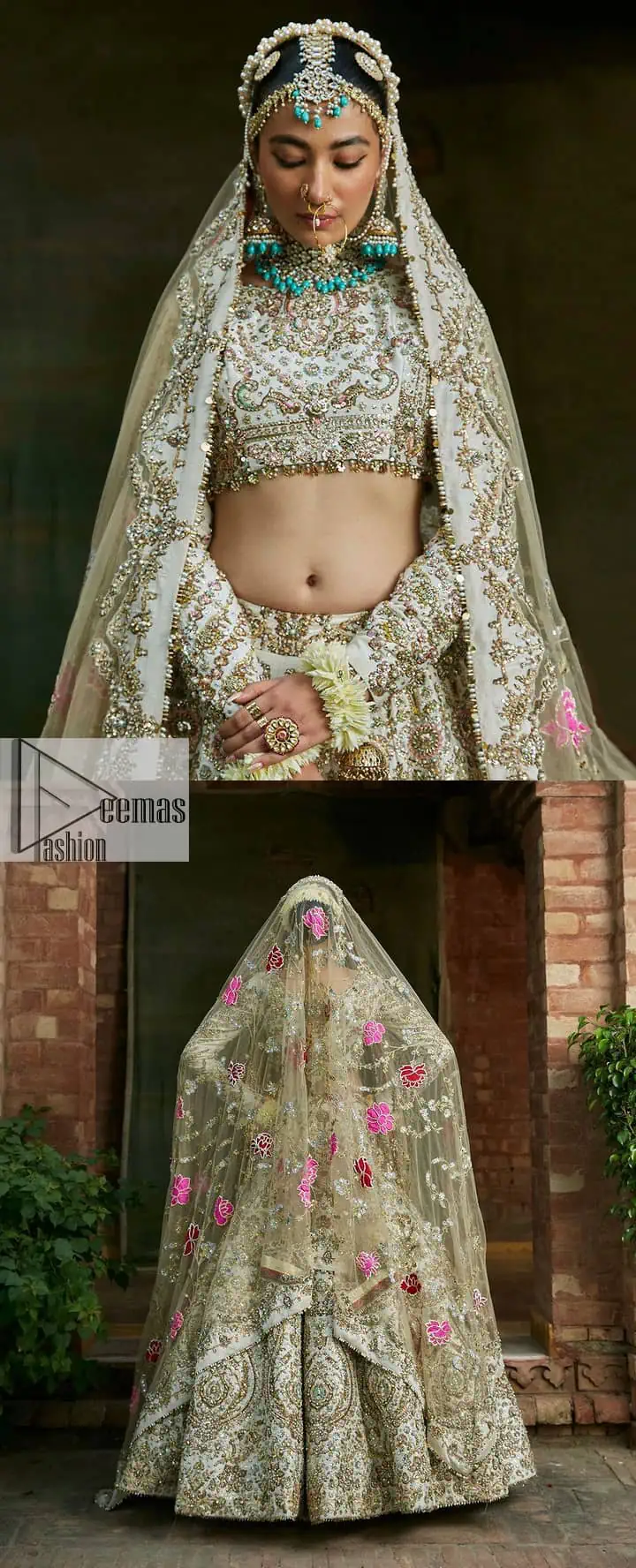 This outfit is a masterpiece of elegance, featuring intricate embellishments and premium materials. Carefully crafted design offers a comfortable and