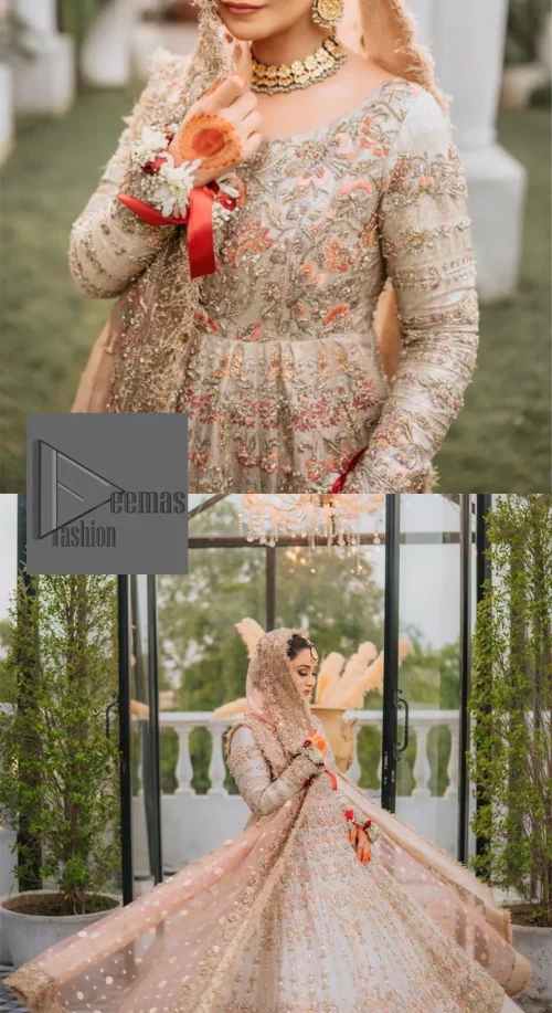 Paired up with a plain lehenga to make your day. Complete this article with a dupatta, framed with a four-sided