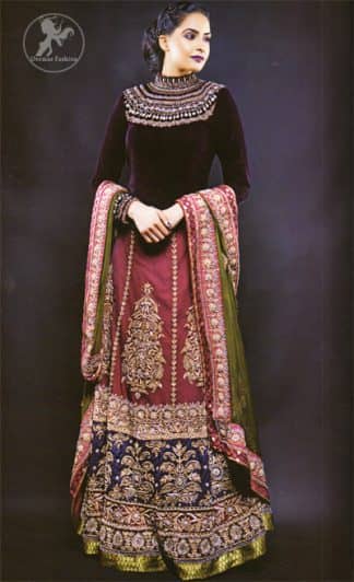 Multiple Colour Maxi for Mehndi and Mayon Event