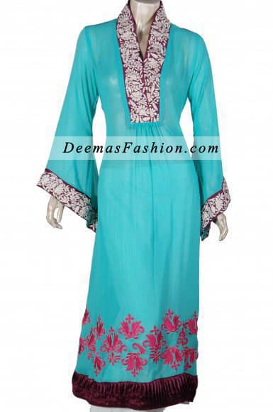 Ferozi Aline Casual Wear Embroidered Shirt Ferozi Aline Casual Wear Embroidered Shirt