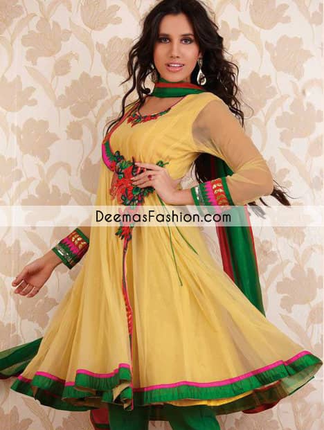 frock churidar